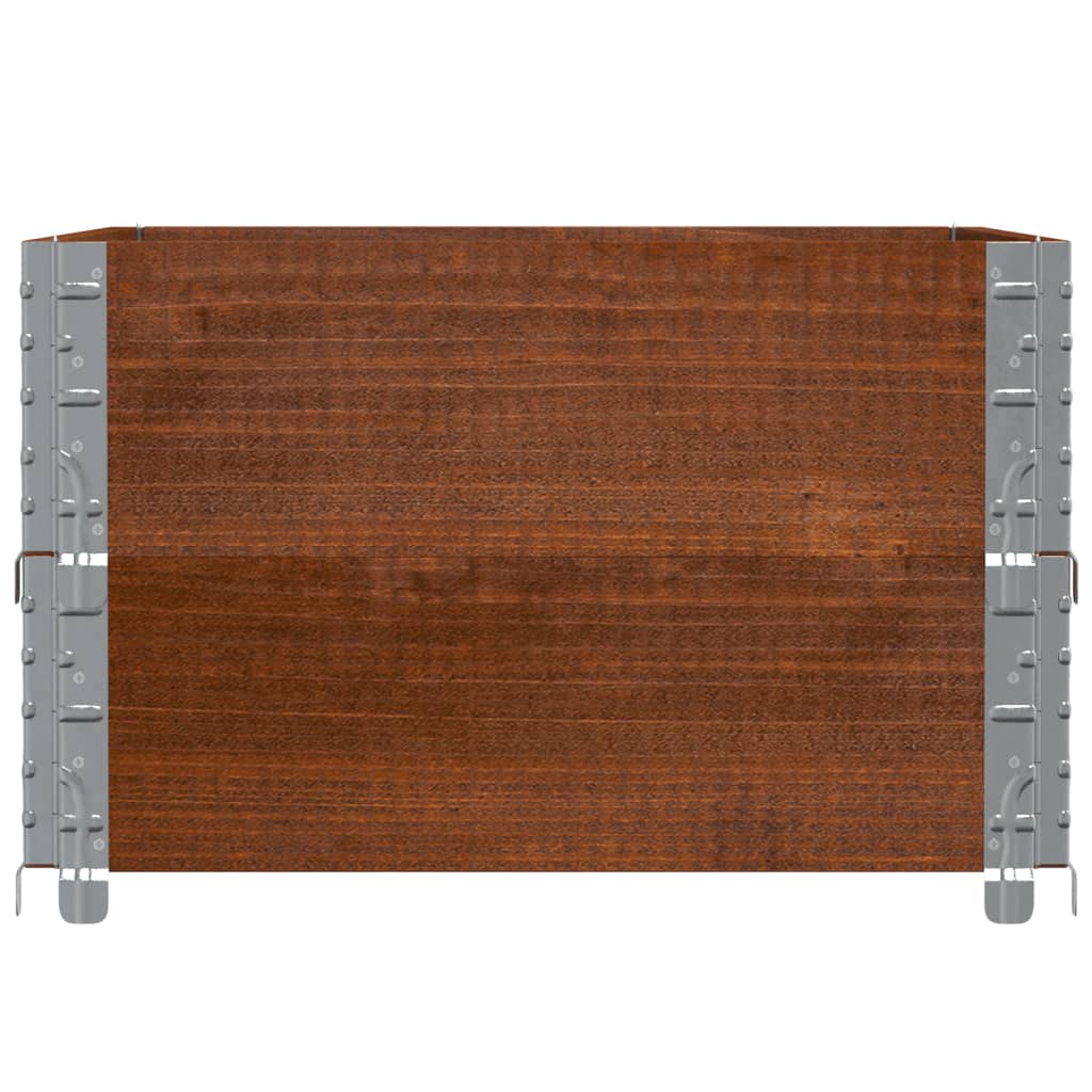 Vrtna sadilica smeđa 80x60 cm od borovine