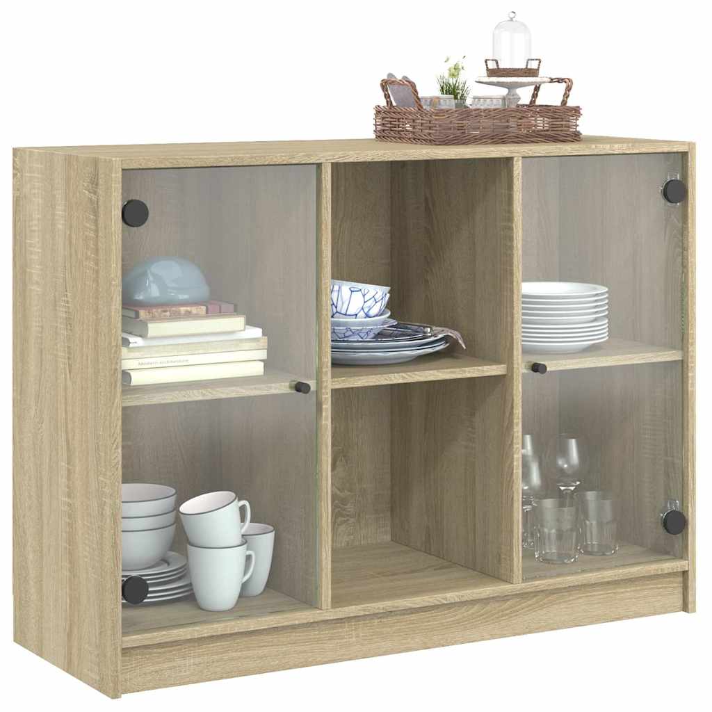 Komoda boja hrasta sonome 102x37x75,5 cm od konstruiranog drva