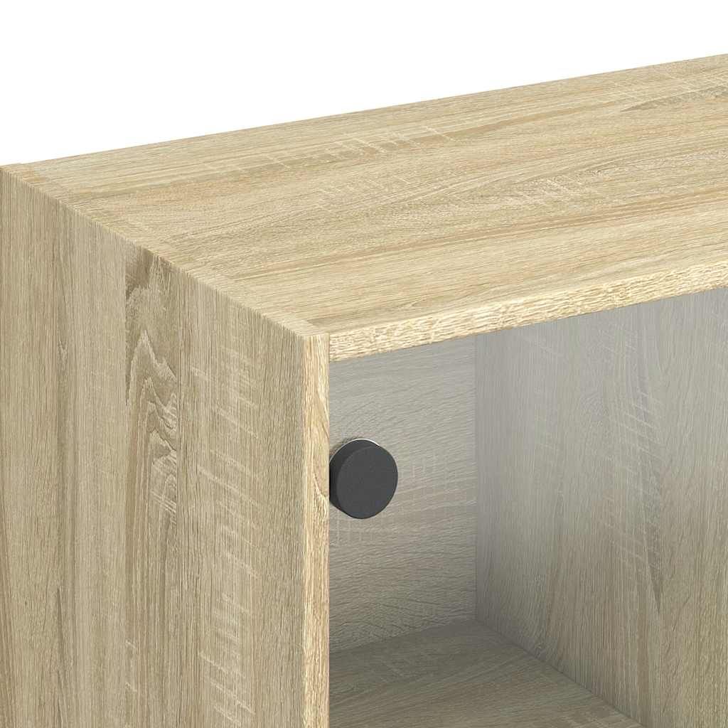 Komoda boja hrasta sonome 102x37x75,5 cm od konstruiranog drva