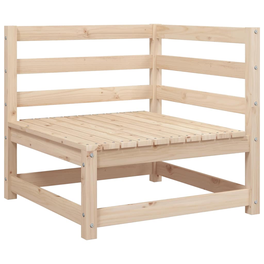 8-dijelni set vrtnih sofa od masivne borovine
