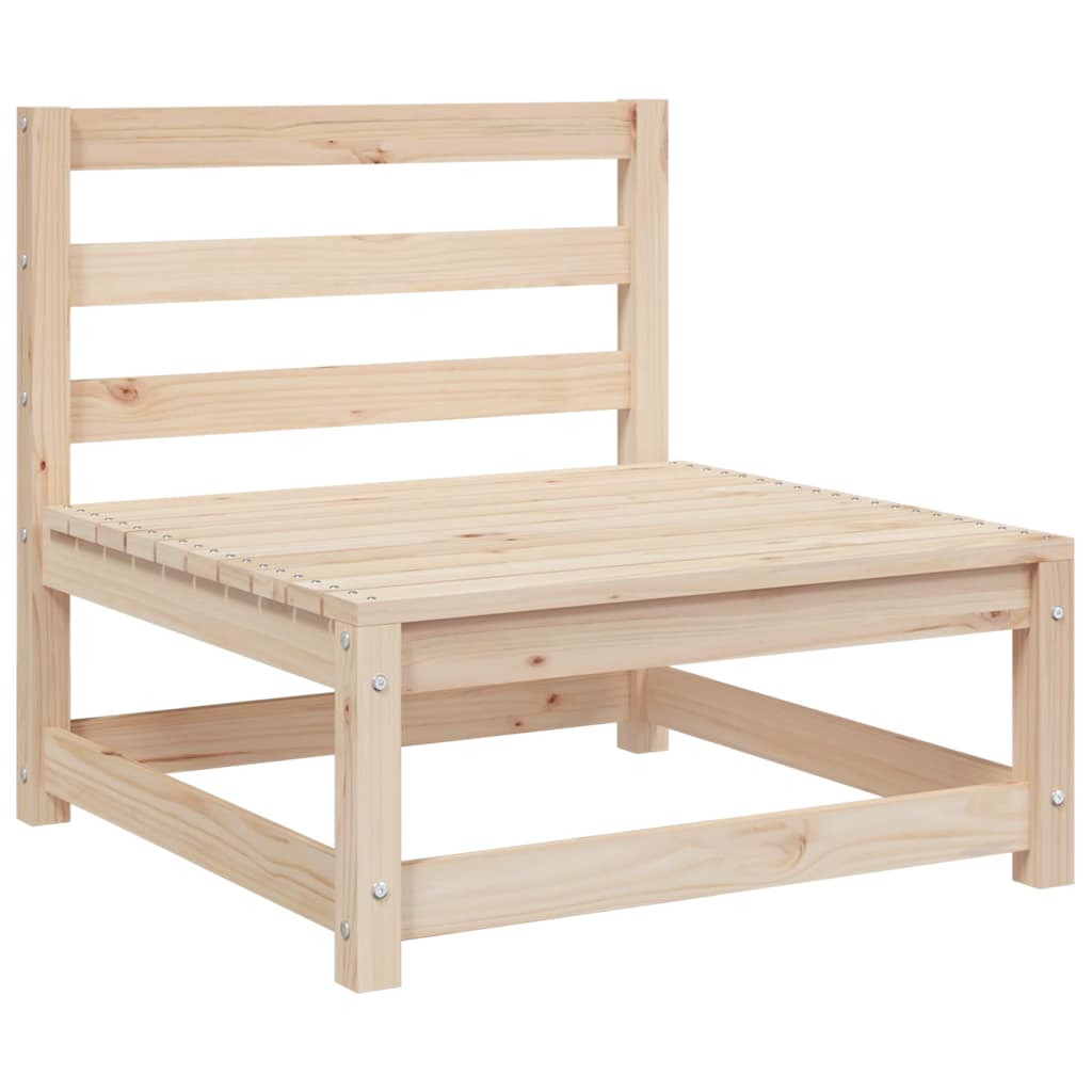 8-dijelni set vrtnih sofa od masivne borovine
