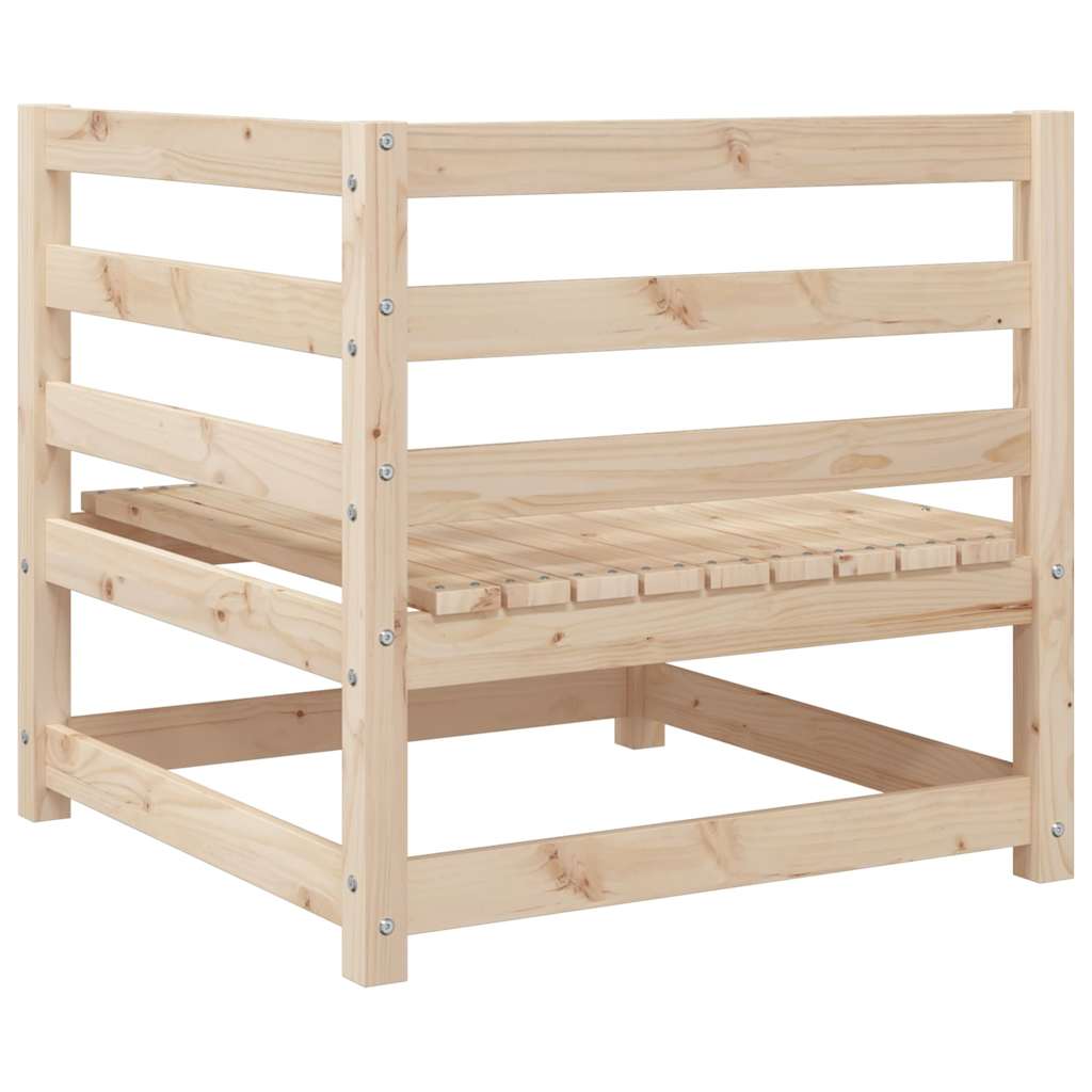 8-dijelni set vrtnih sofa od masivne borovine