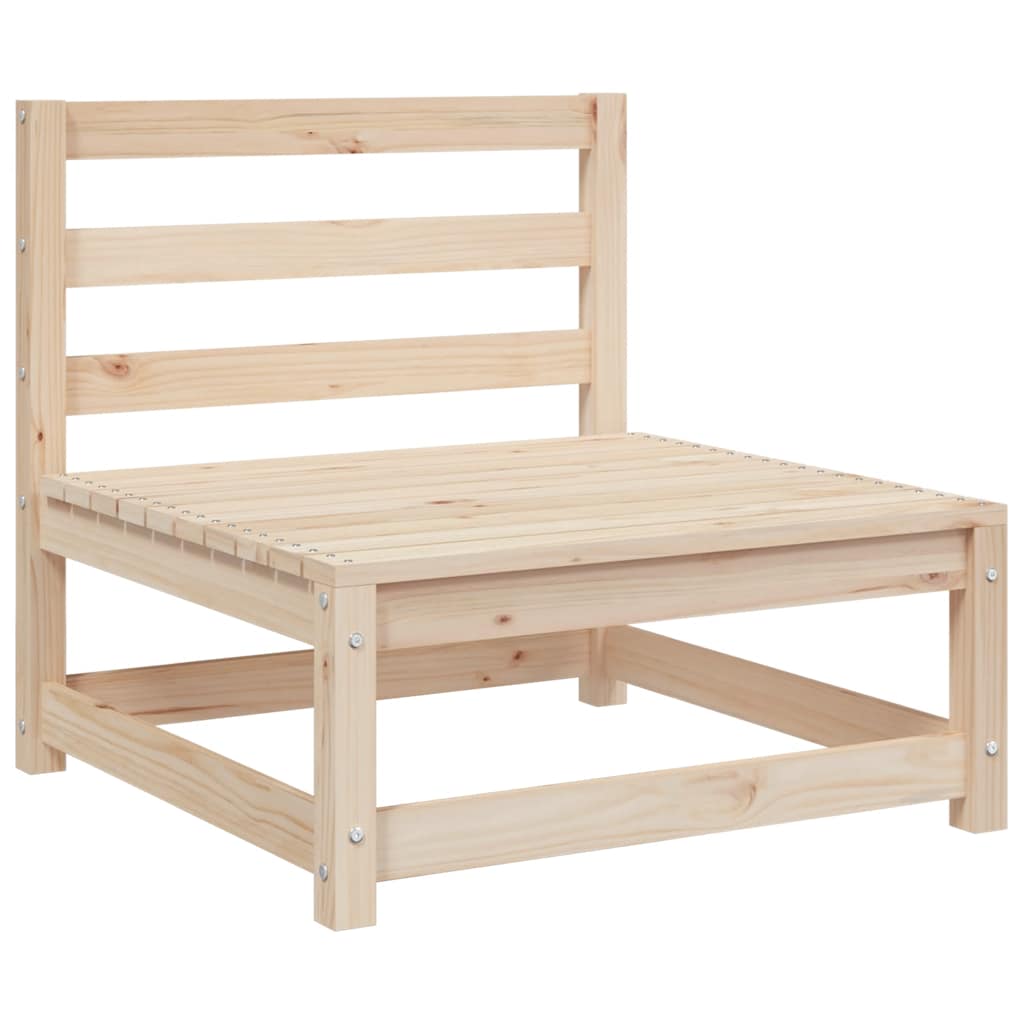 8-dijelni set vrtnih sofa od masivne borovine
