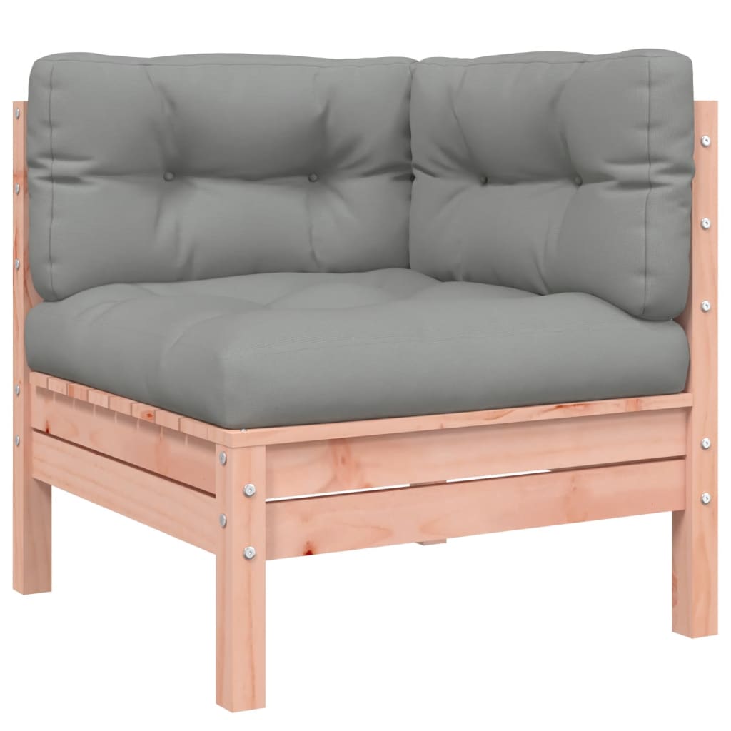 6-dijelni set vrtnih sofa od duglazije i jelovine s jastucima