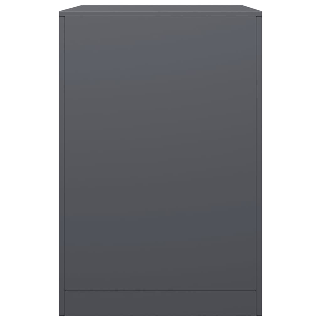 Stalak za drva za ogrjev antracit 60 x 40 x 60 čelični
