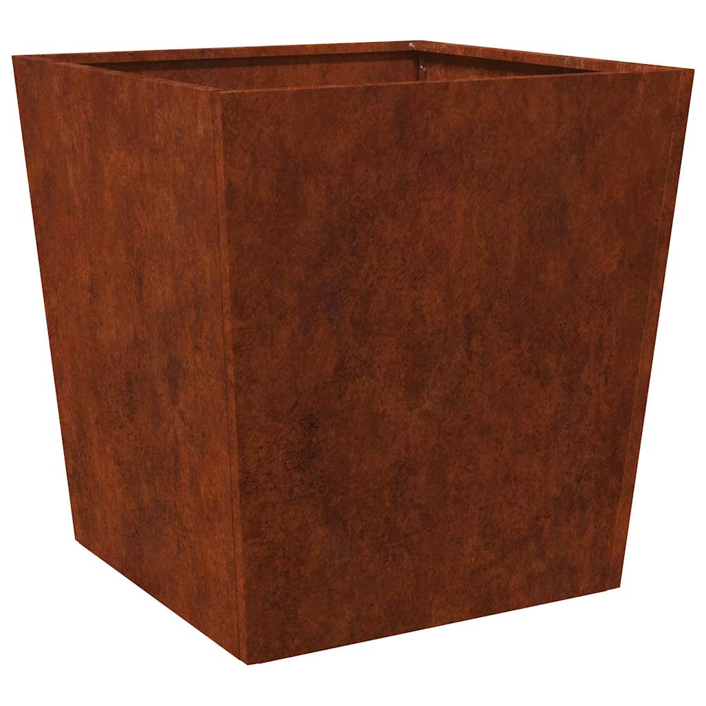 Vrtne sadilice 2 kom 50 x 50 x 50 cm Pohabani čelik
