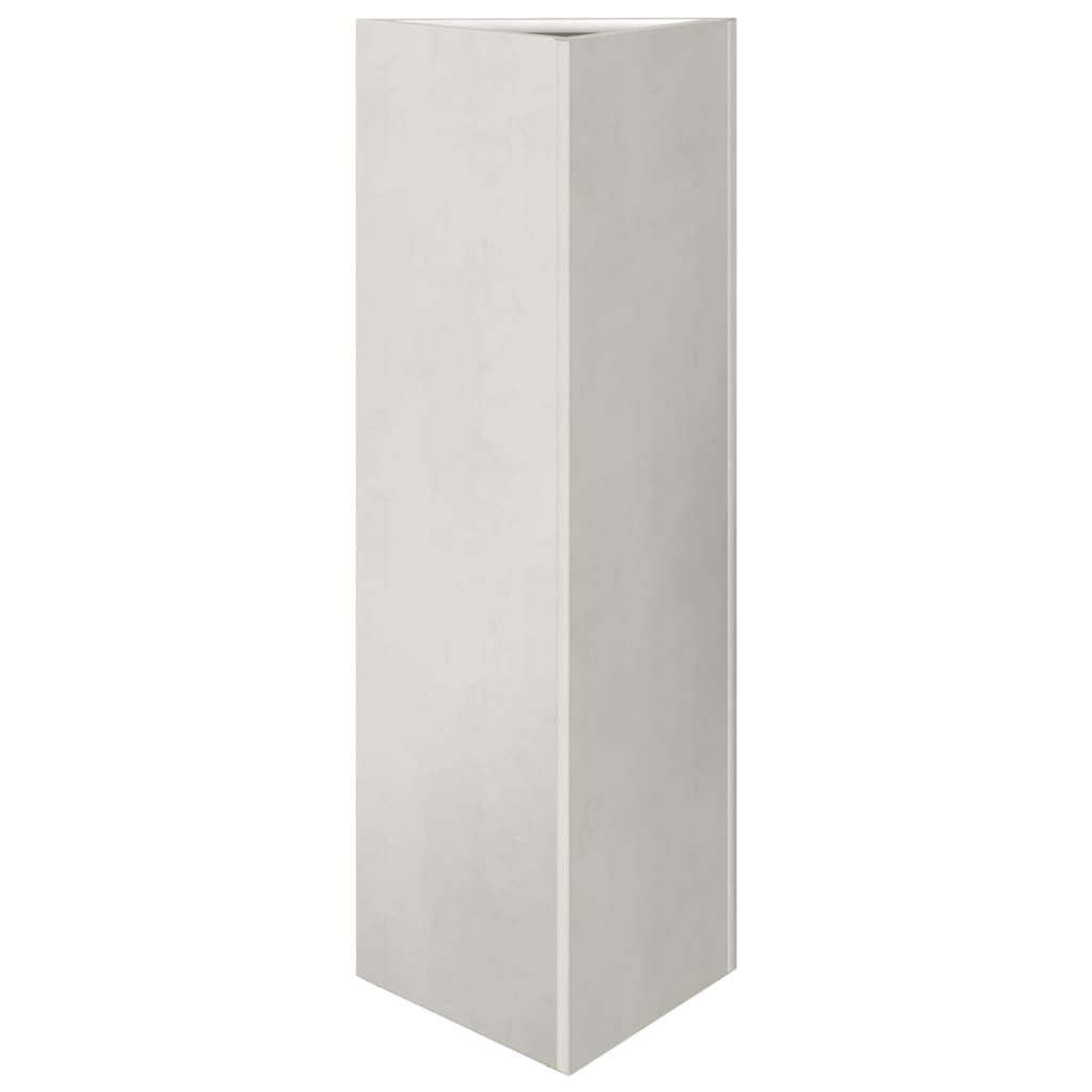 Vrtna sadilica trokutasta 30x26x75 cm od nehrđajućeg čelika