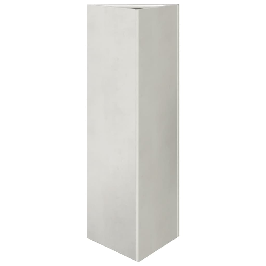Vrtne sadilice 2kom trokutasta 30x26x75cm od nehrđajućeg čelika
