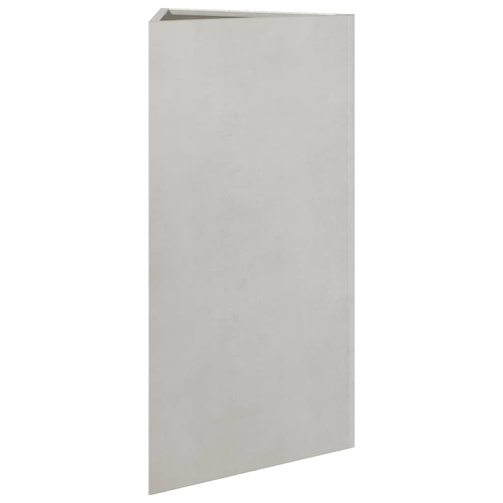 Vrtne sadilice 2kom trokutasta 40x34,5x75cm od nehrđajućeg čelika