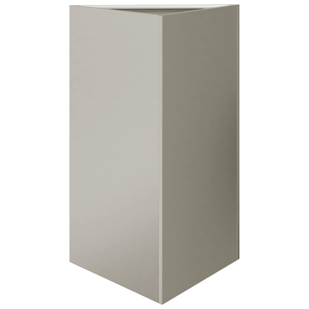 Vrtne žardinjere 2 kom trokutaste 50x43x75 cm Pohabani čelik