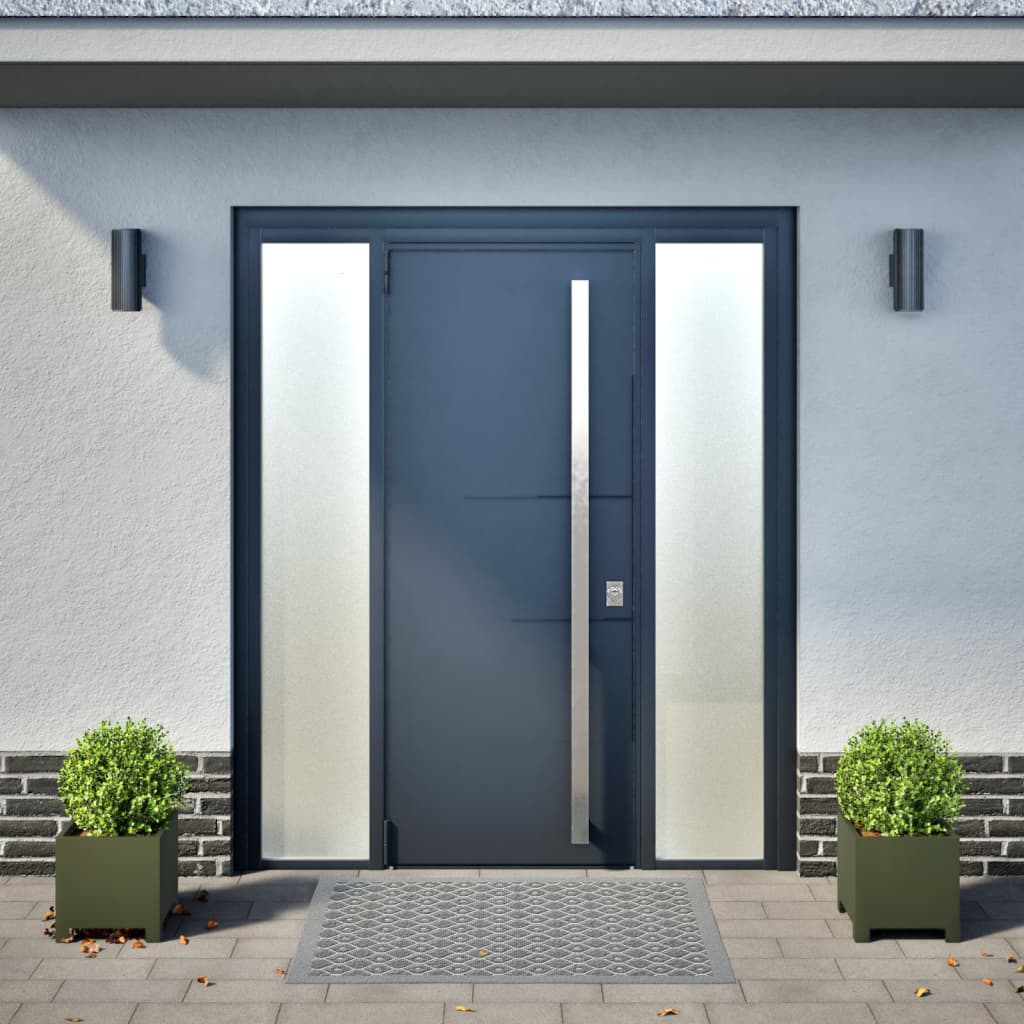 Vrtne sadilice 2 kom maslinastozelene 30x30x30 cm čelične