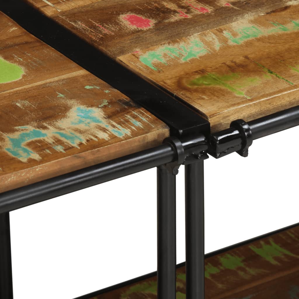 TV ormarić 160x42x40 cm od masivnog obnovljenog drva