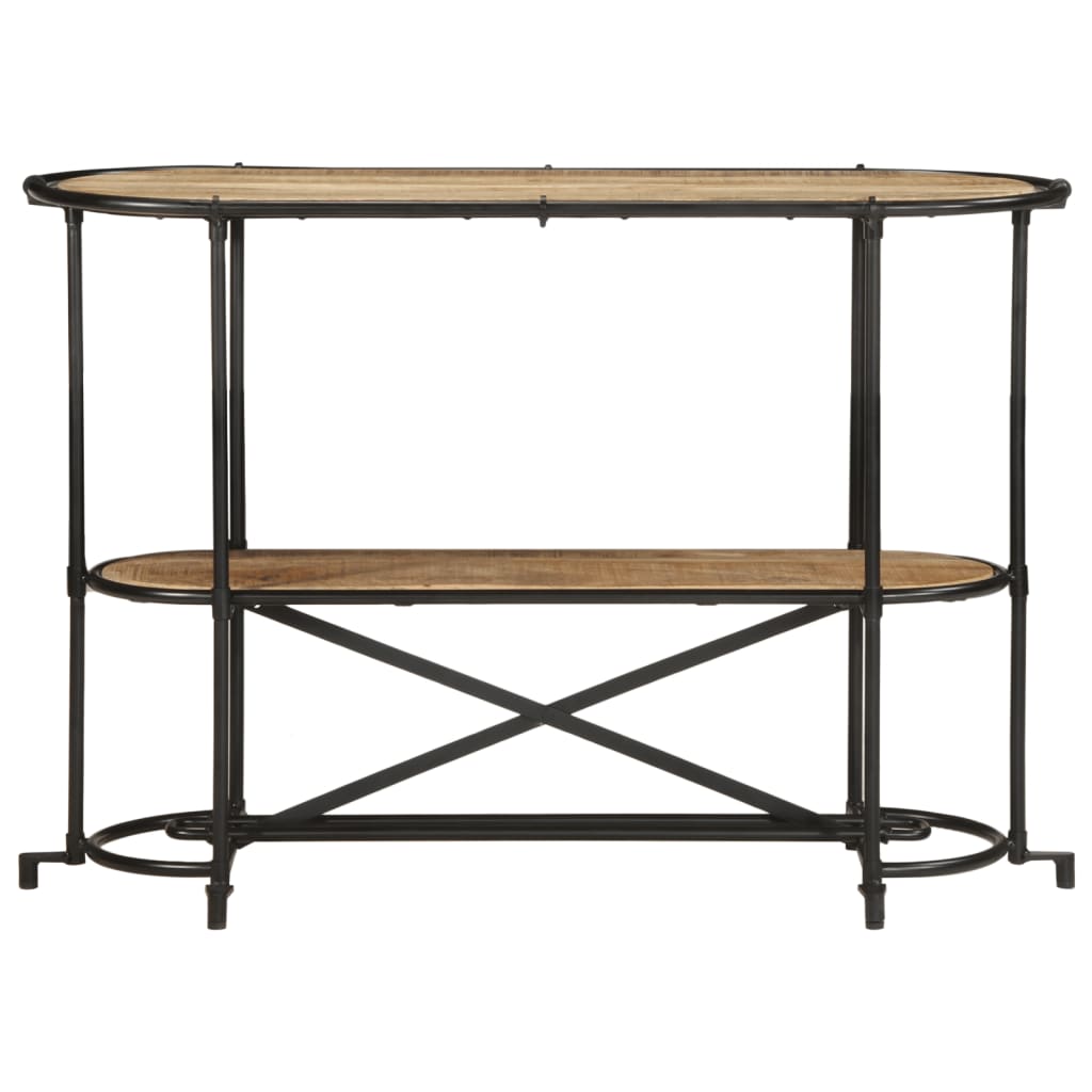 Konzolni stol 110x42x76 cm od masivnog grubog drva manga
