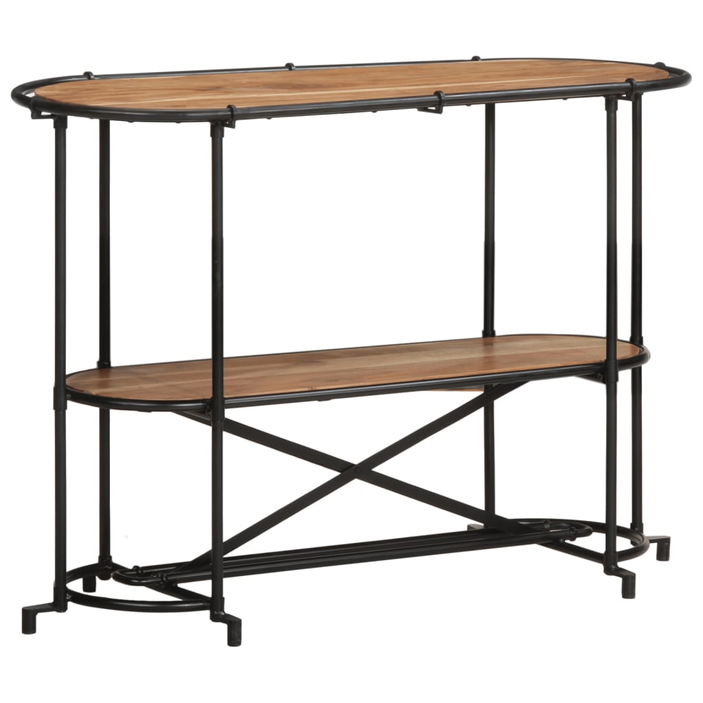 Konzolni stol 110x42x76 cm od masivnog drva bagrema