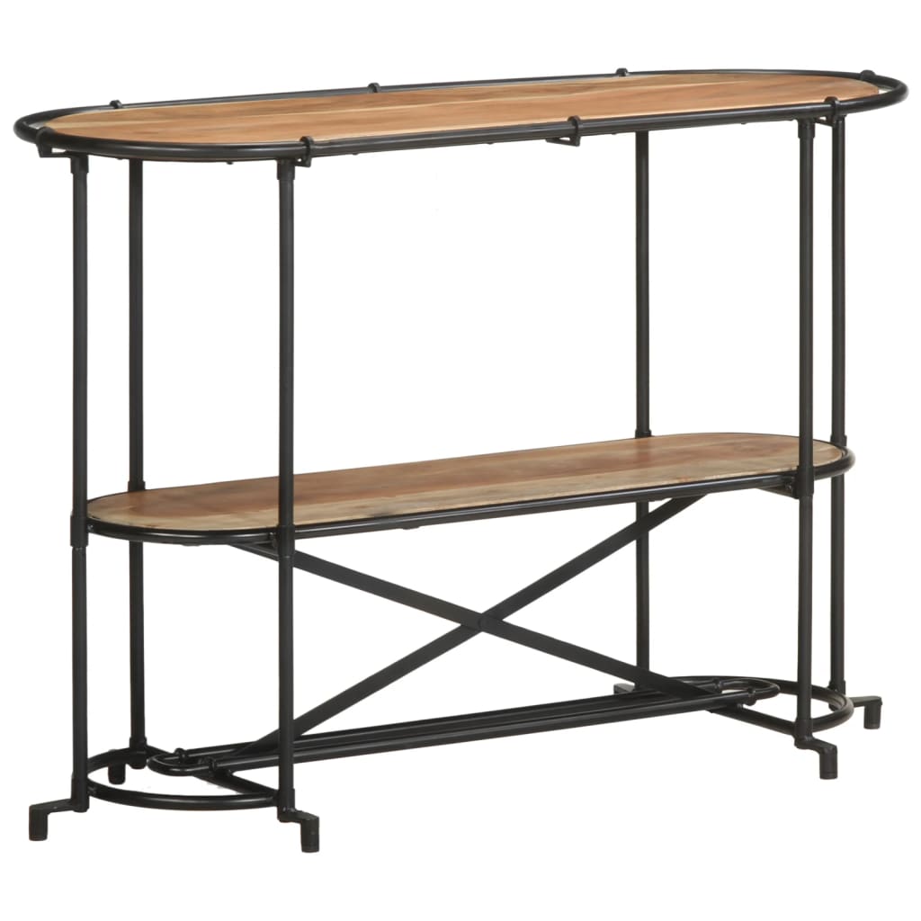 Konzolni stol 110x42x76 cm od masivnog drva bagrema