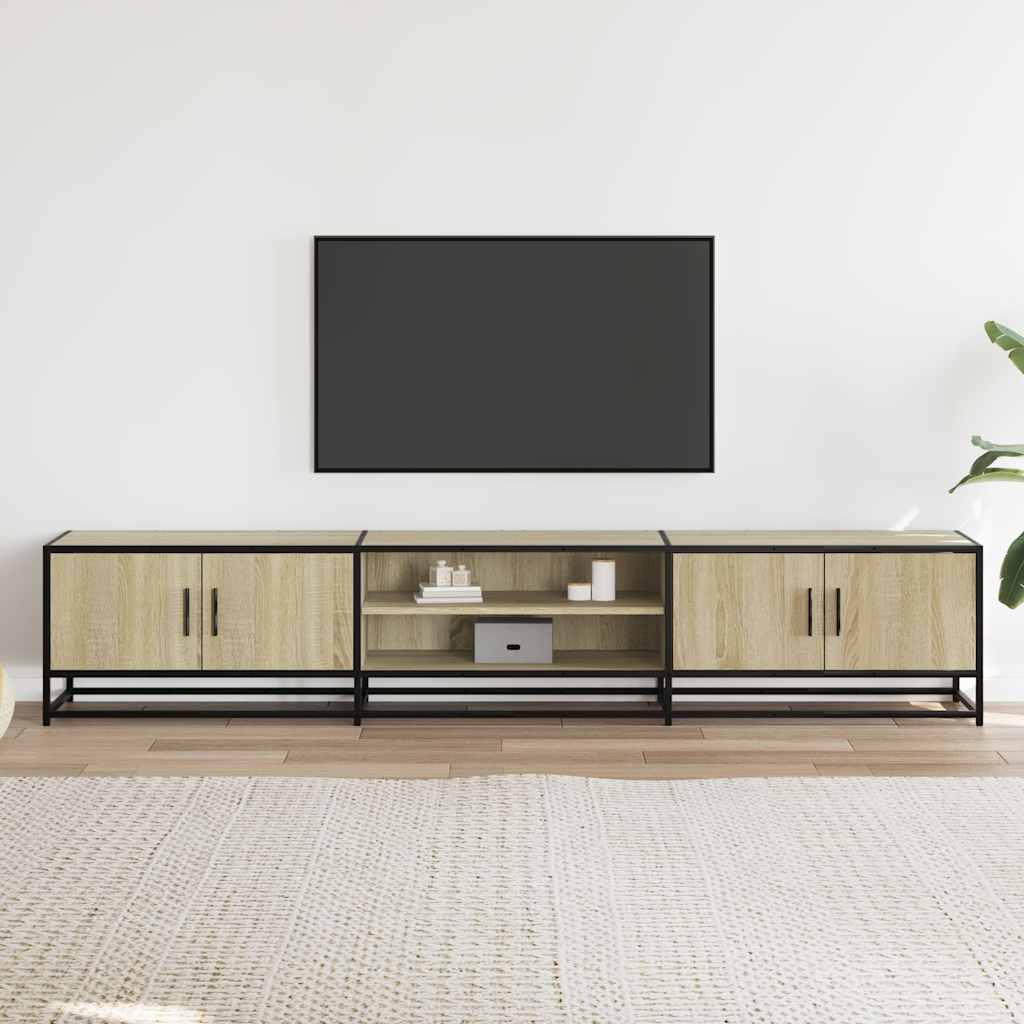 TV ormarić boja hrasta 210x35x41 cm od konstruiranog drva