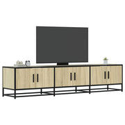 TV ormarić boja hrasta 180x35x41 cm od konstruiranog drva Smeđa