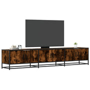 TV ormarić boja dimljenog hrasta 210x35x41 cm konstruirano drvo