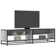 TV ormarić sivi Sonoma 180,5x40x46 cm izrađeno drvo