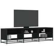 TV ormarić crni 180x40x46 cm od konstruiranog drva