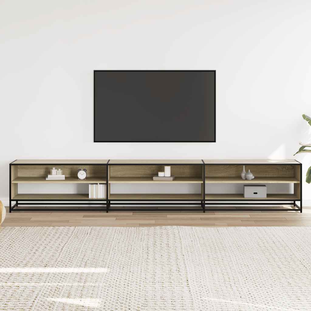 TV ormarić sonoma hrast 270x40x46 cm konstruirano drvo