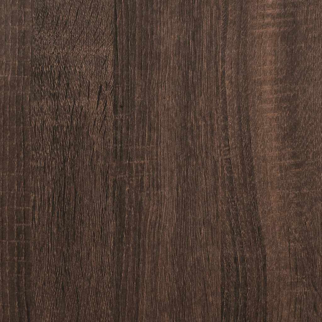 Polica za knjige smeđi hrast 60x35x139 cm izrađeno drvo