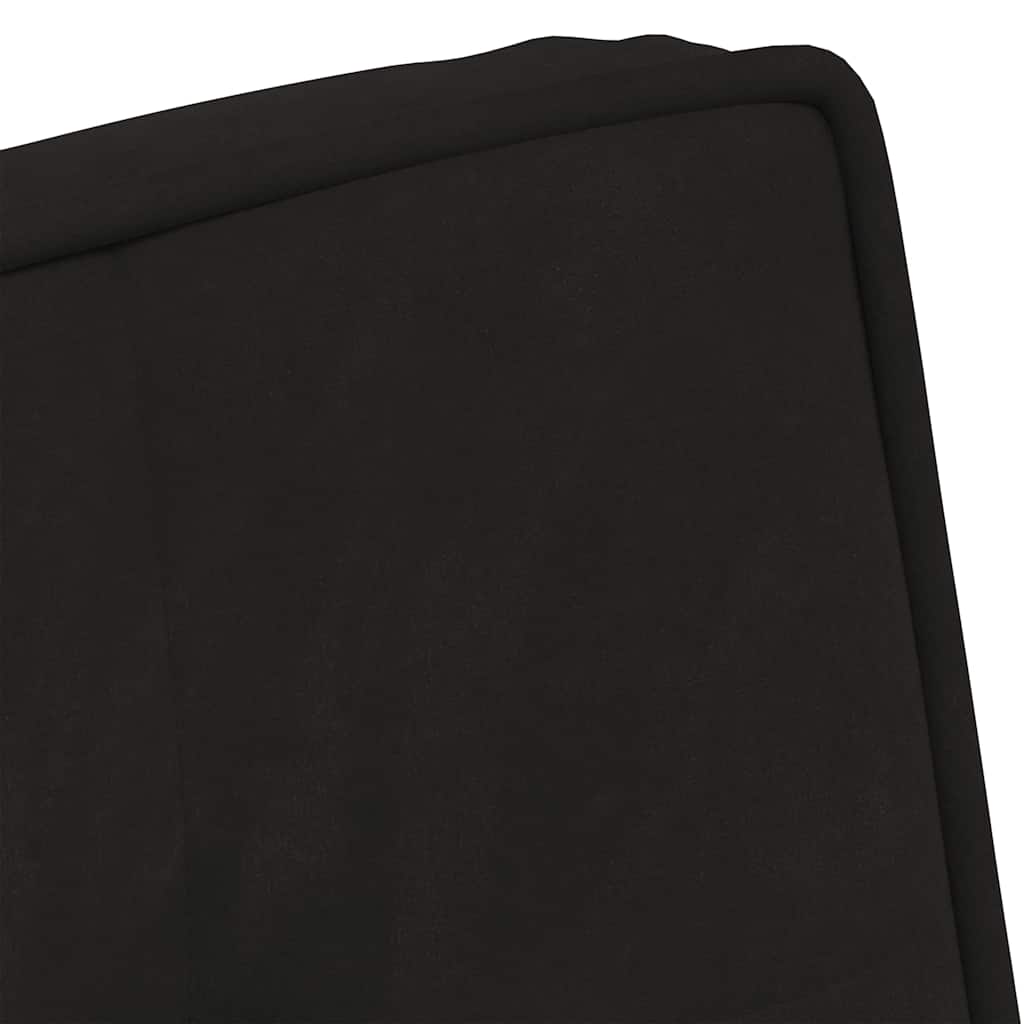 Stolica za opuštanje crna 64x74x84 cm baršun