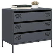 Komoda antracit 68x39x58,5 cm od hladno valjanog čelika