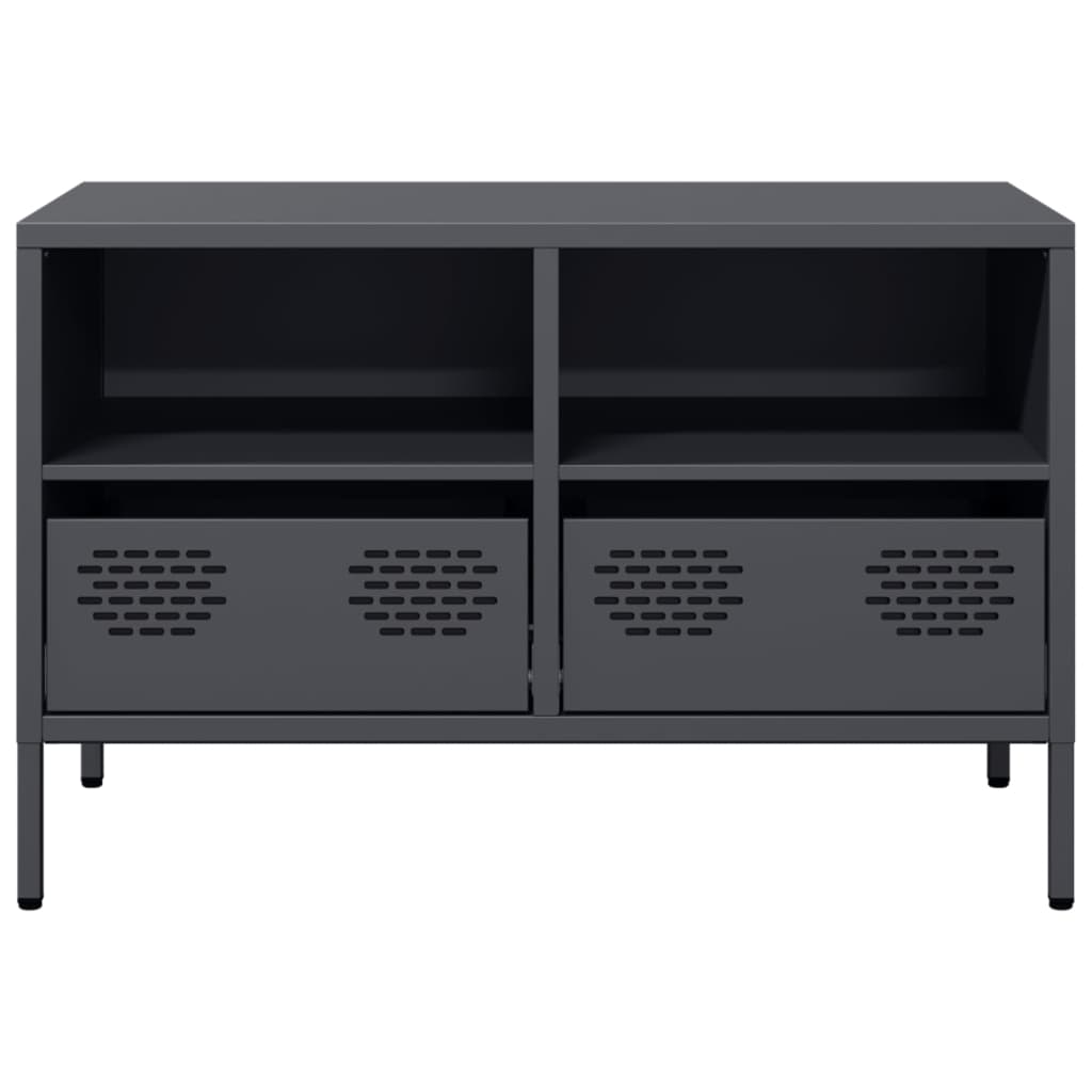 TV ormarić antracit 68x39x43,5 cm hladno valjani čelik