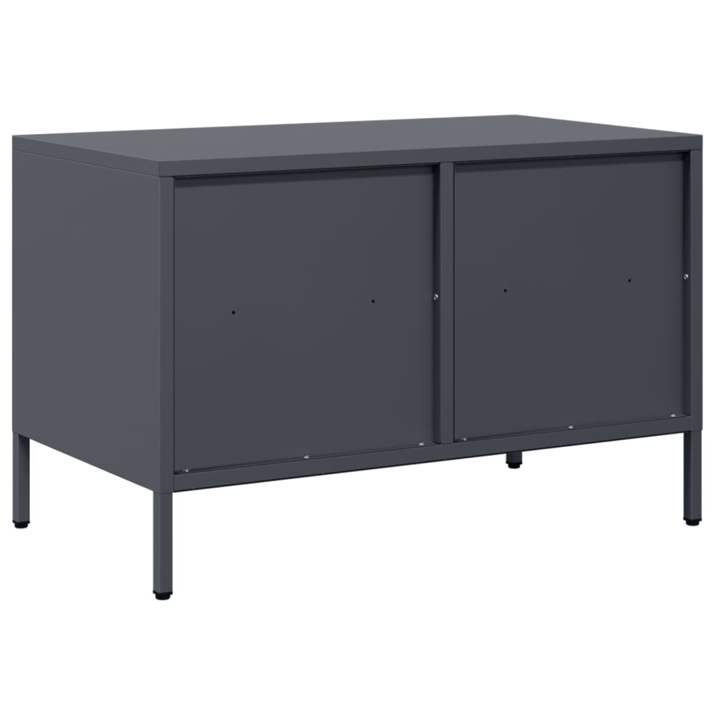 TV ormarić antracit 68x39x43,5 cm hladno valjani čelik