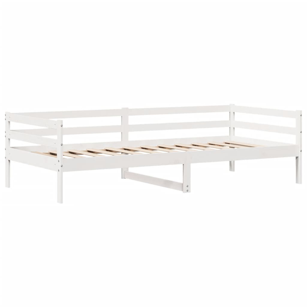 Dnevni krevet s ladicama bez madraca 90x200 cm masivno drvo