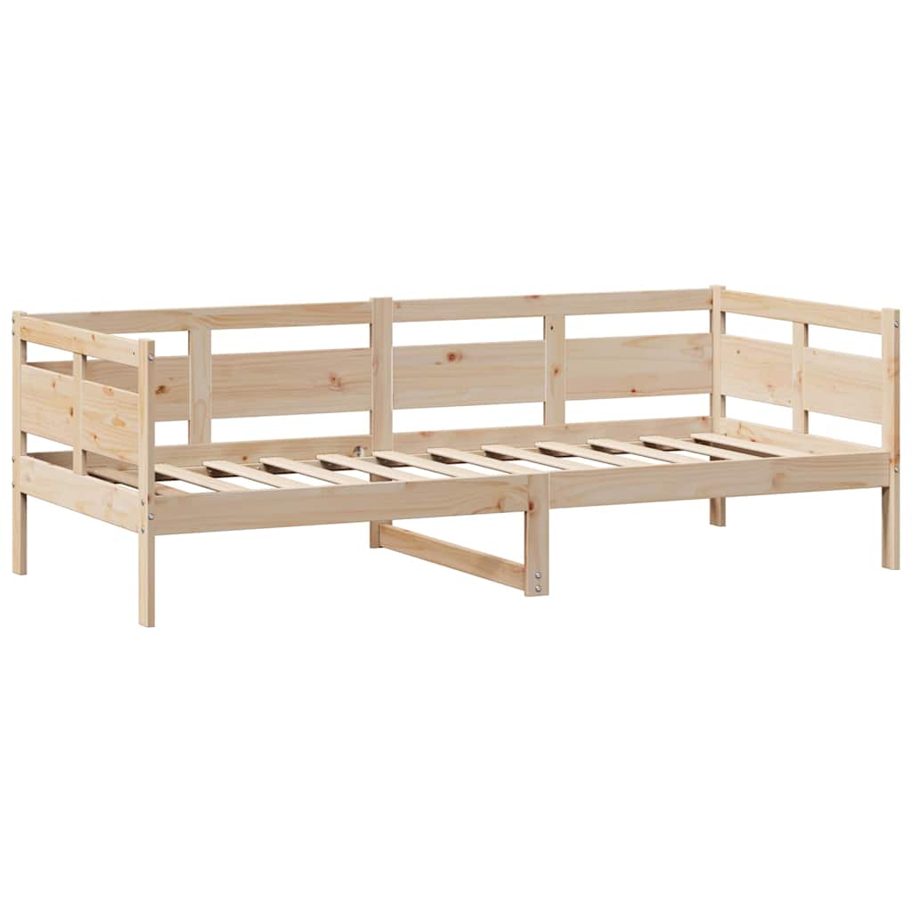 Dnevni krevet s ladicama bez madraca 90 x 190 cm masivno drvo