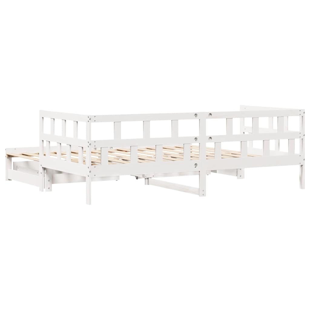 Dnevni krevet na razvlačenje s ladicama bez madraca 80x200 cm