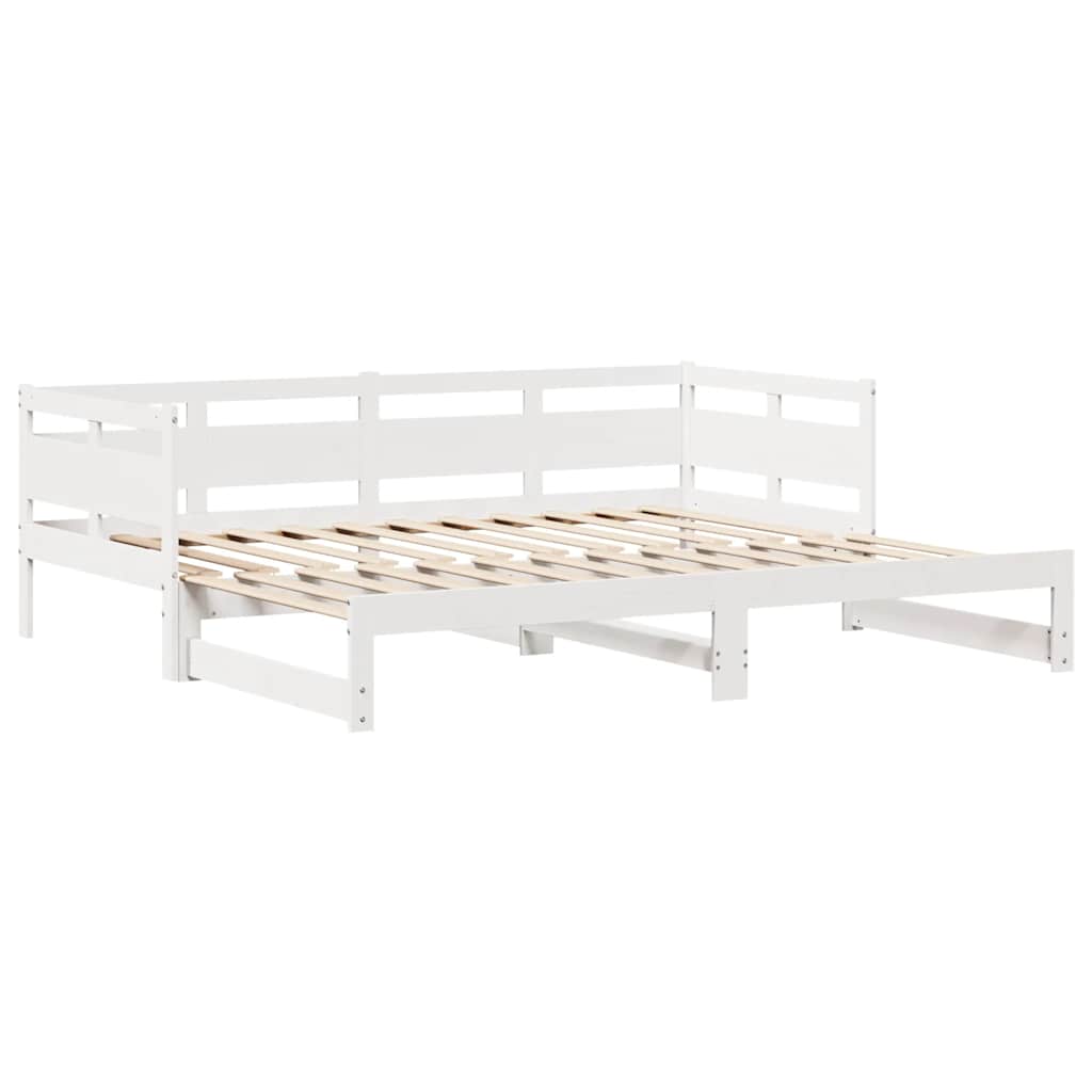 Dnevni krevet na razvlačenje s ladicama bez madraca 90 x 190 cm