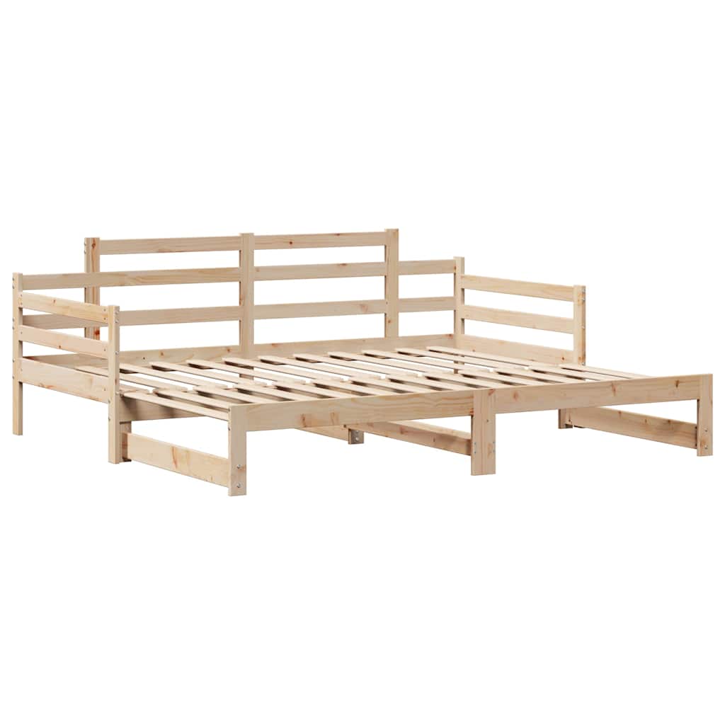 Dnevni krevet na razvlačenje s ladicama bez madraca 80x200 cm