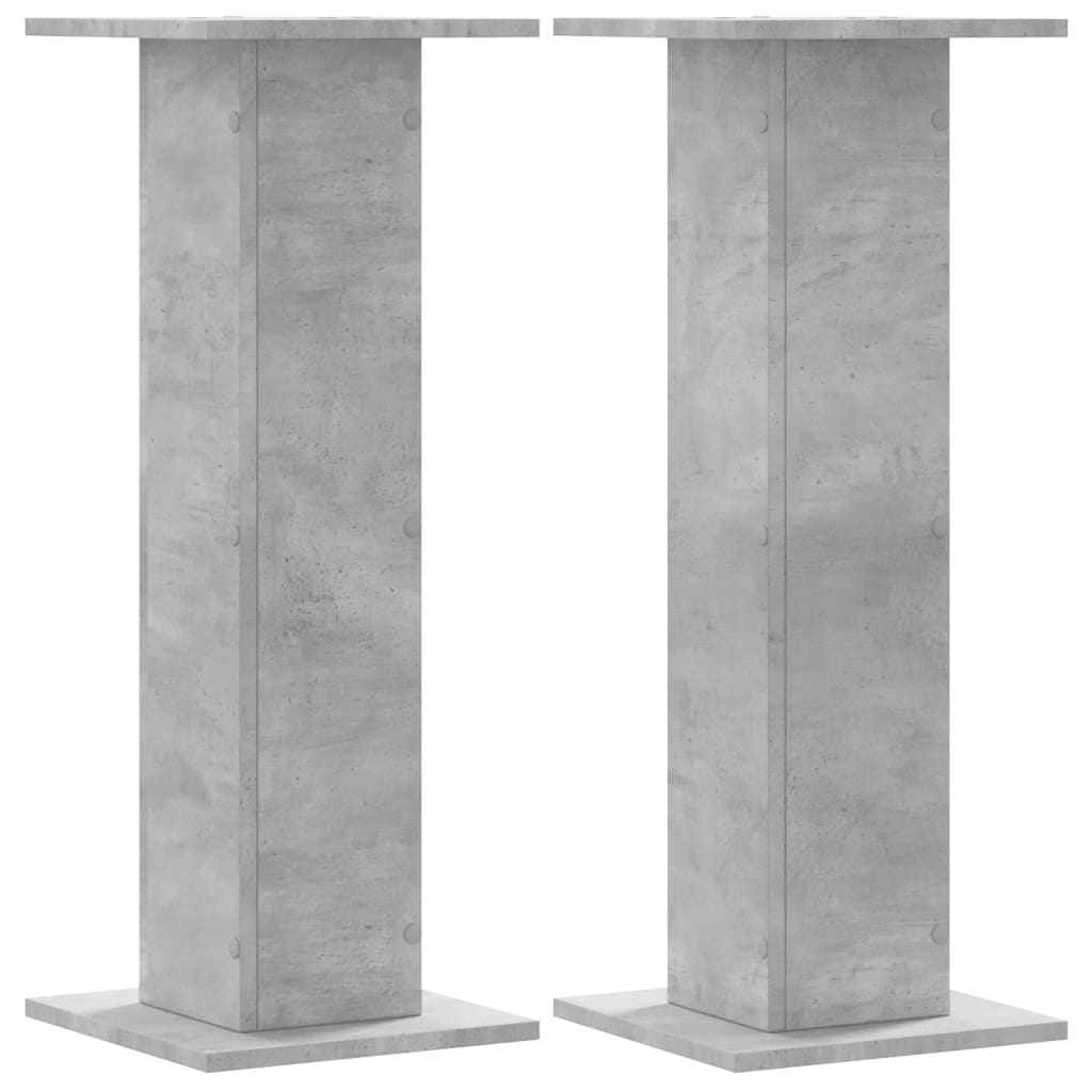 Stalci za zvučnike 2 kom 30 x 30 x 80 cm konstruirano drvo
