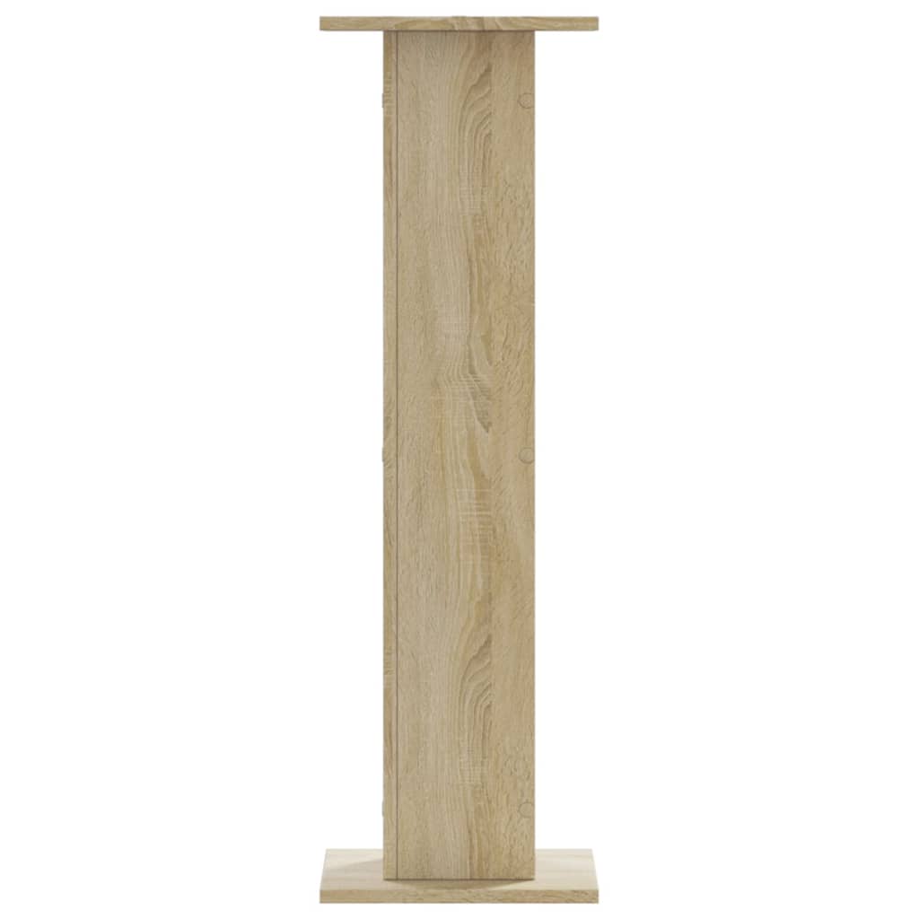 Stalci za zvučnike 2 kom boja hrasta sonome 30x30x95 cm drveni