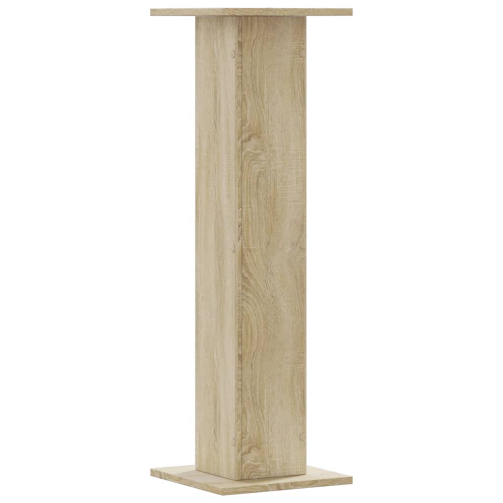 Stalci za zvučnike 2 kom boja hrasta sonome 30x30x95 cm drveni