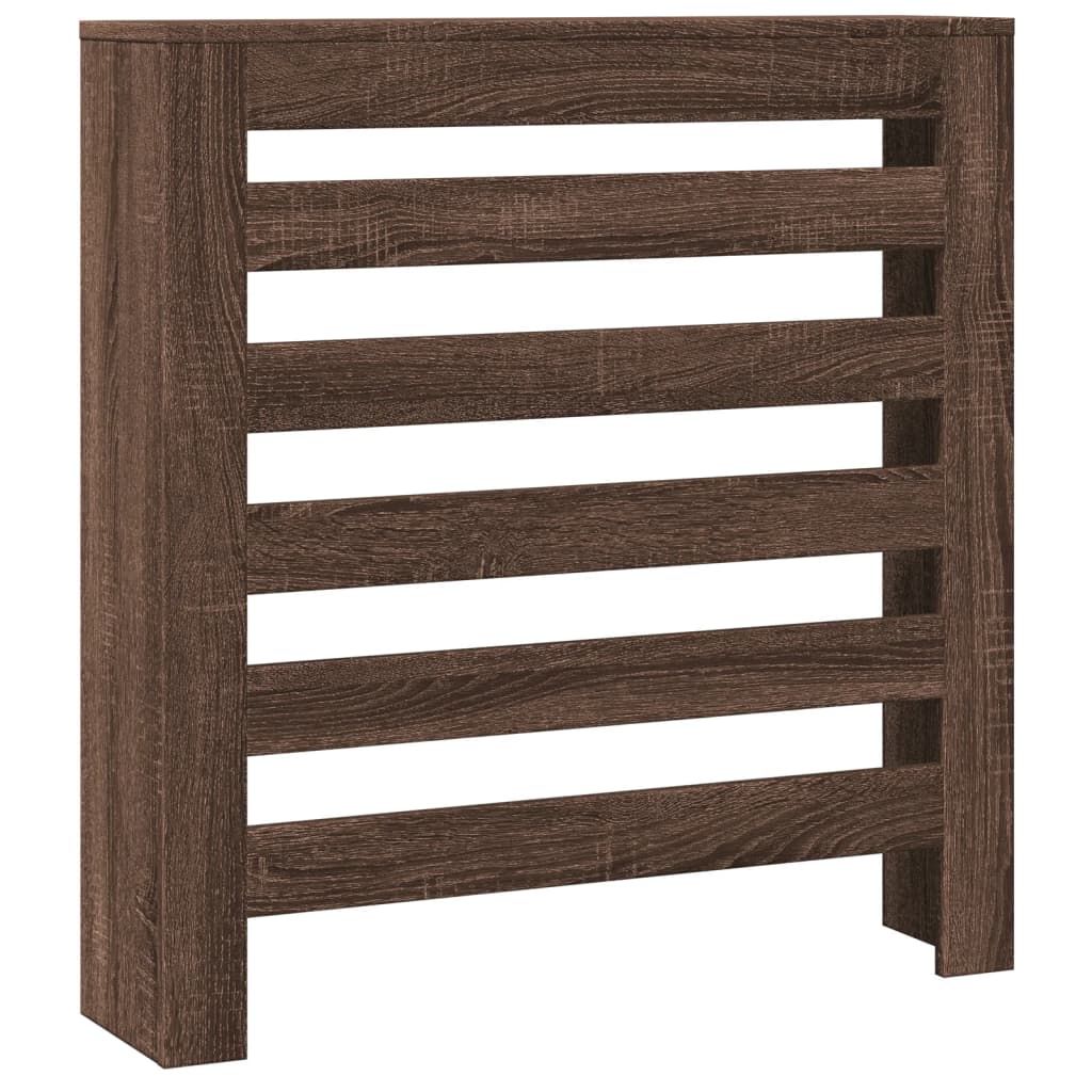 Pokrov za radijator hrasta sonome 78x20x82 cm konstruirano drvo
