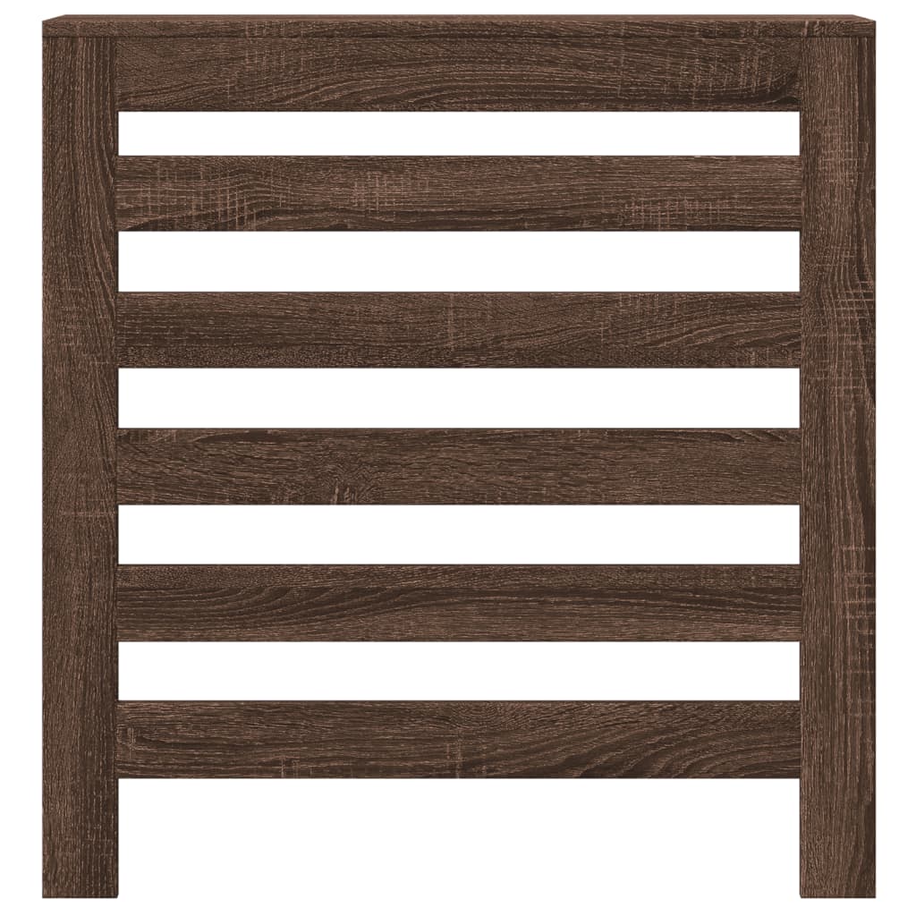 Pokrov za radijator hrasta sonome 78x20x82 cm konstruirano drvo