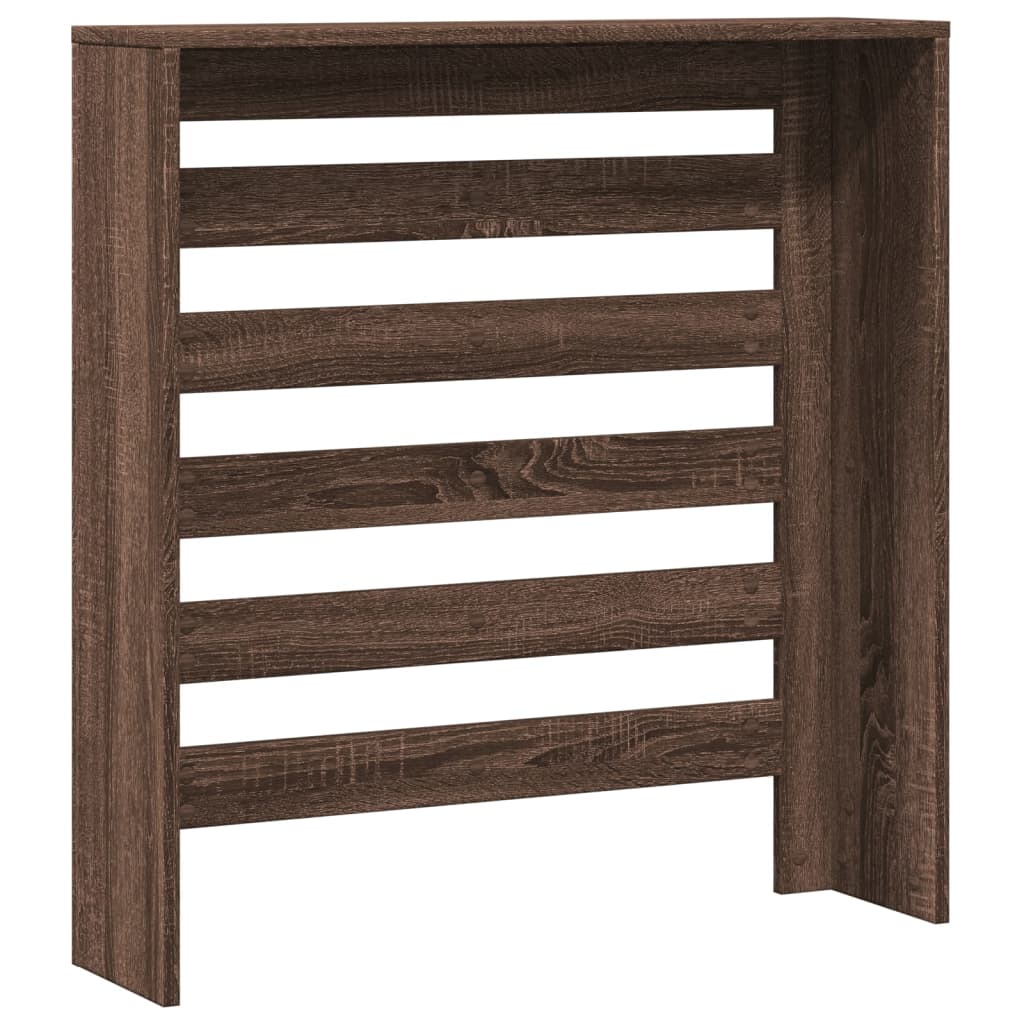 Pokrov za radijator hrasta sonome 78x20x82 cm konstruirano drvo