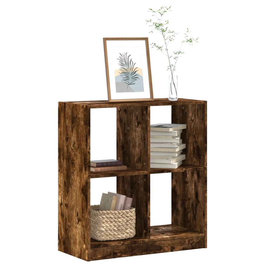 Regal za knjige boja hrasta 68,5x32x75 cm konstruirano drvo