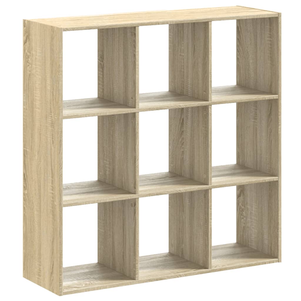 Regal za knjige boja hrasta 102x32x102 cm od konstruiranog drva