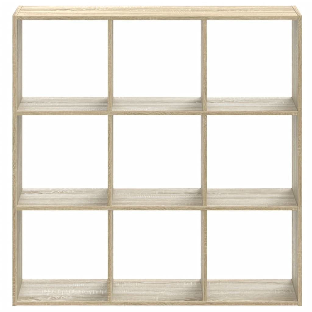 Regal za knjige boja hrasta 102x32x102 cm od konstruiranog drva