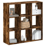 Regal za knjige boja hrasta 102x32x102 cm od konstruiranog drva