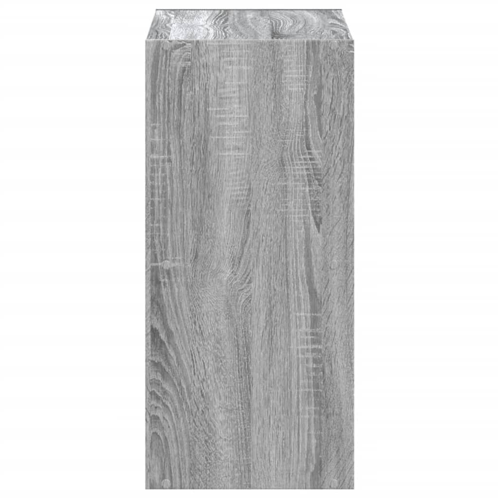 Regal za knjige boja hrasta 68,5x32x68,5 cm konstruirano drvo