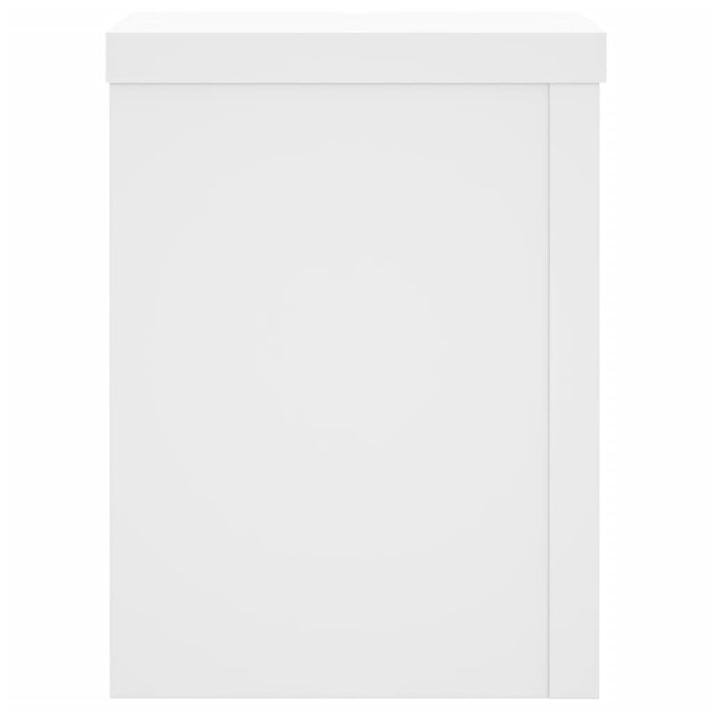 Stalci za biljke 2 kom bijeli 15x15x20 cm konstruirano drvo