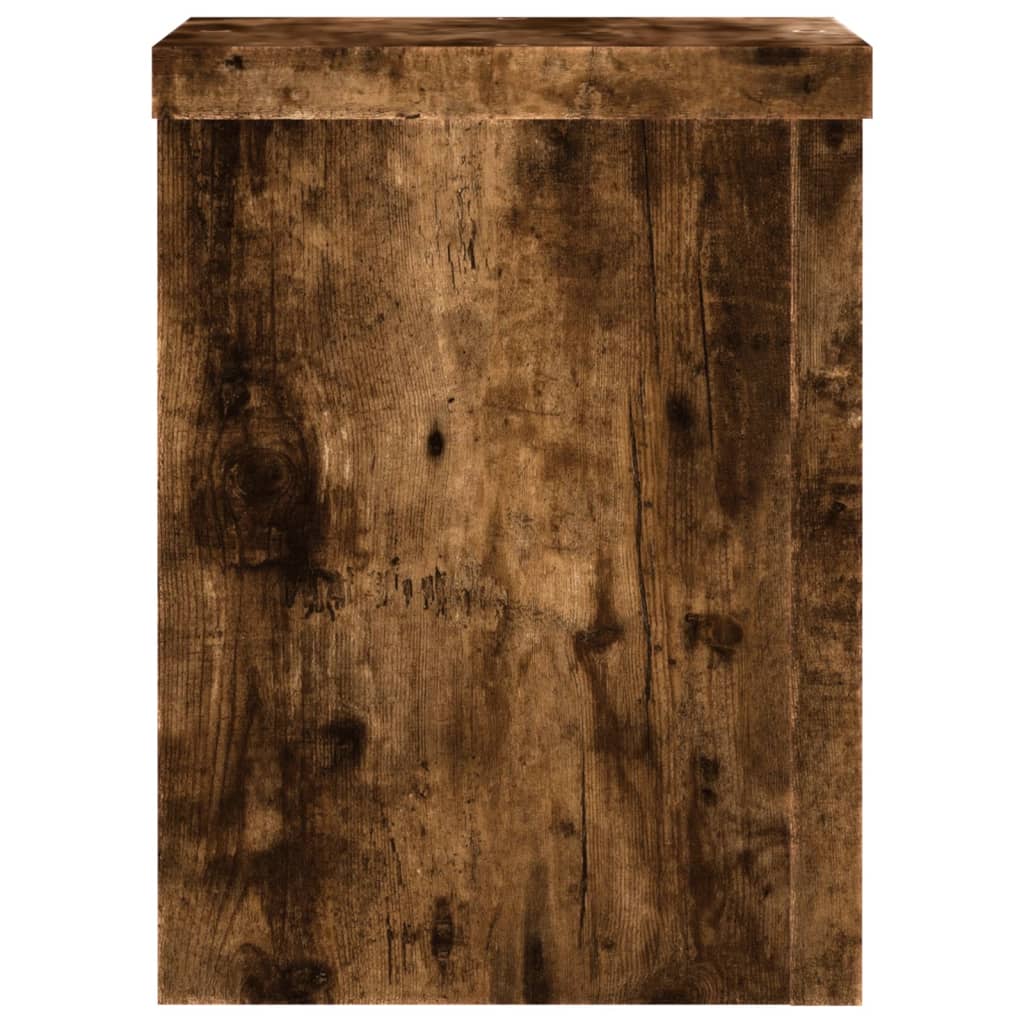 Stalci za biljke 2 kom boja hrasta 15 x 15 x 20 cm drveni