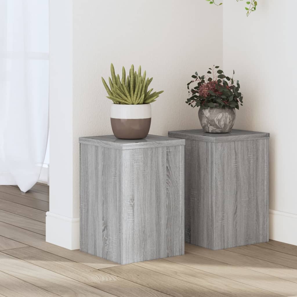 Stalci za biljke 2 kom 20x20x30 cm konstruirano drvo