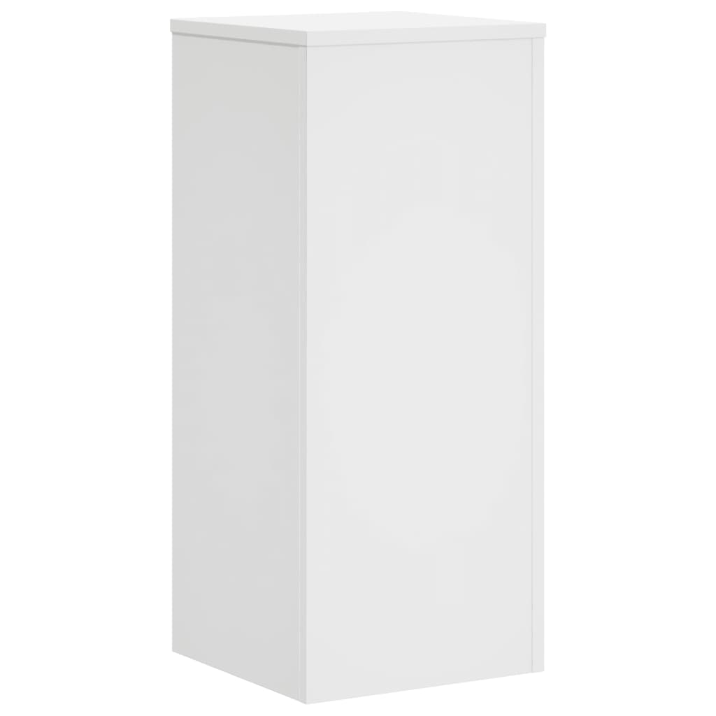 Stalci za biljke 2 kom bijeli 30 x 30 x 70 cm konstruirano drvo
